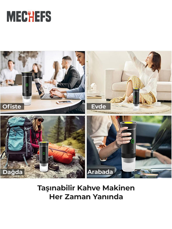 MeChefs™ Taşınabilir Kahve Makinesi